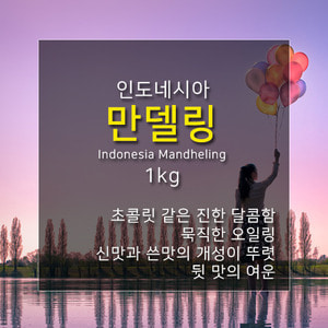 제로커피 인도네시아 만델링 1kg