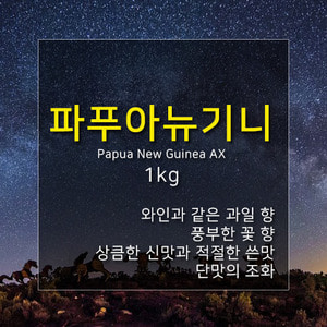 제로커피 파푸아뉴기니AX 1kg